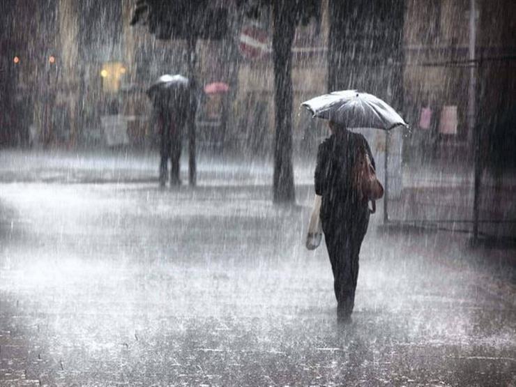 هطول أمطار غزيرة على عدد من مدن وقرى هذه المحافظة