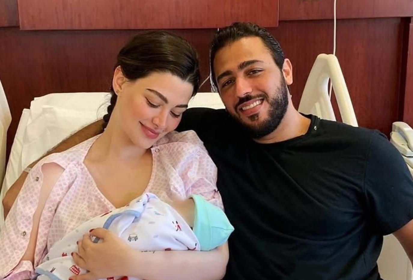 روان بن حسين تعلن اصابة ابنتها الصغيرة بوعكه صحية .. صور