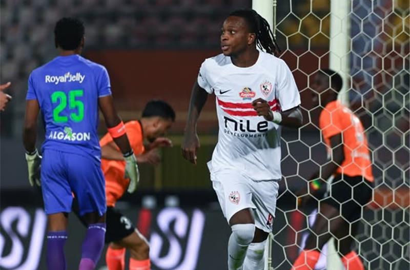 بهدف شيكو بانزا.. الزمالك يفوز على فاركو ويتصدر دوري نايل