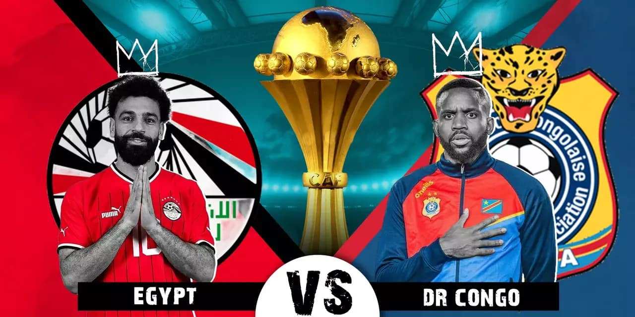 مشاهدة مباراة منتخب مصر والكونغو الديمقراطية بث مباشر في كأس أمم إفريقيا اليوم
